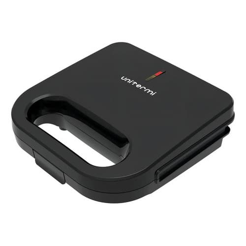Grill Sanduicheira Preta 750w Aço Inoxidável Unitermi Preto 220v
