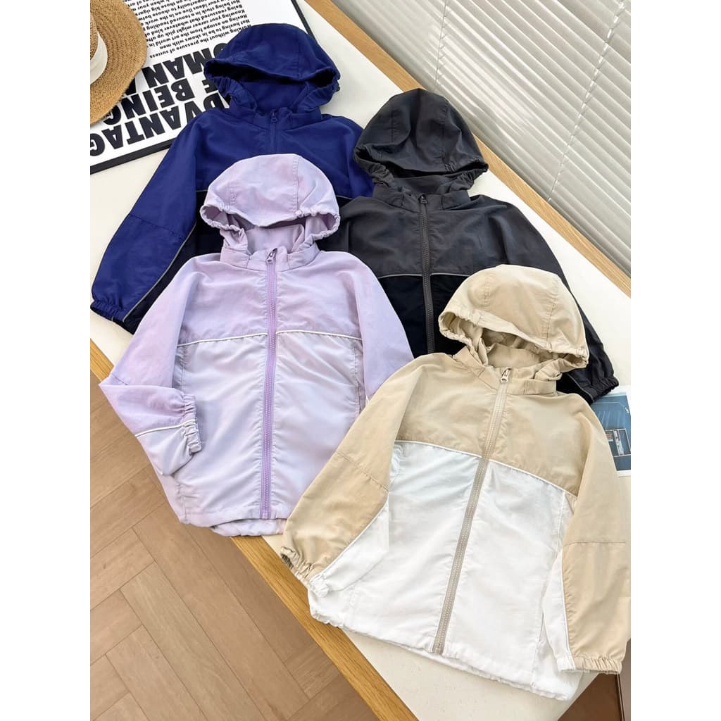 Japonês único roupas infantis meninos meninas jaquetas com capuz jaquetas à prova de vento à prova dwindproof água jaque