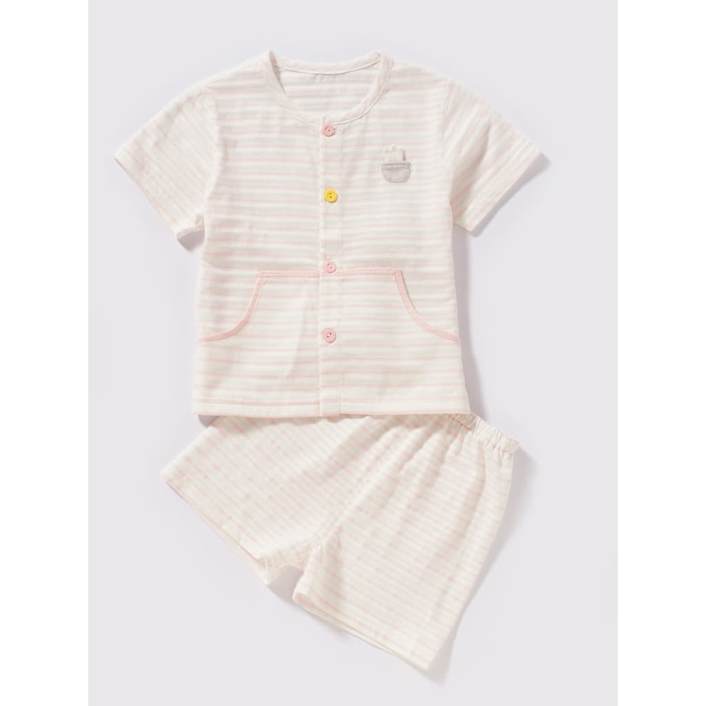 Verão puro algodão de manga curta conjunto roupa interior 2025 novo estilo roupas outono calças compridas meninos menina