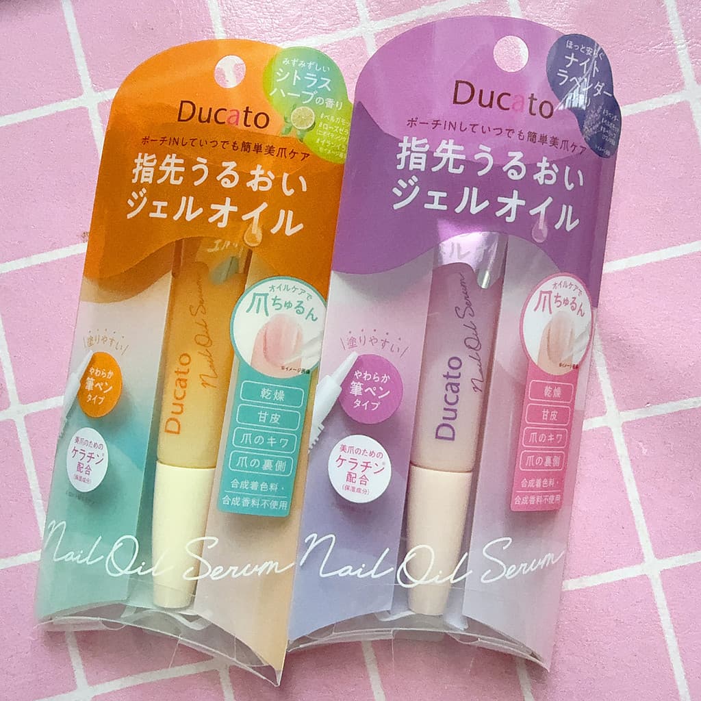 [Estoque pronto] Caneta de Manicure hidratante com óleo para borda de dedo japonês Ducato