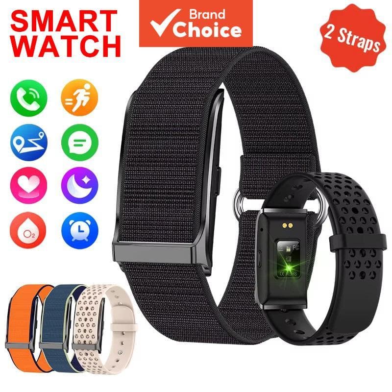 NOVO 2026 Relógio Inteligente Masculino Feminino Pulseira Esportiva Fitness Monitor de Pressão Arterial e Frequência