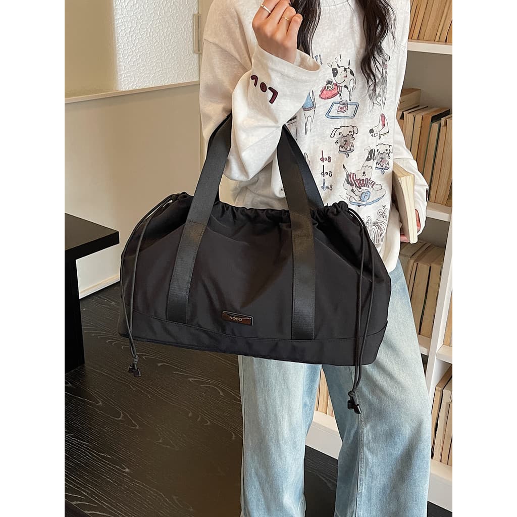 Bolsa de viagem leve, nova bolsa de viagem de grande capacidade, esportiva feminina, Fitness, armazenamento, negócios, v