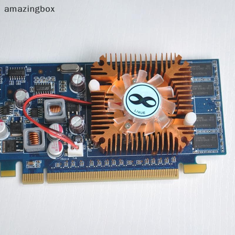 Distância Do Furo Radiador Da Placa Gráfica 55mm 5.5cm Pequeno Fanputer 12V Ventilador Ultra-Silencioso
