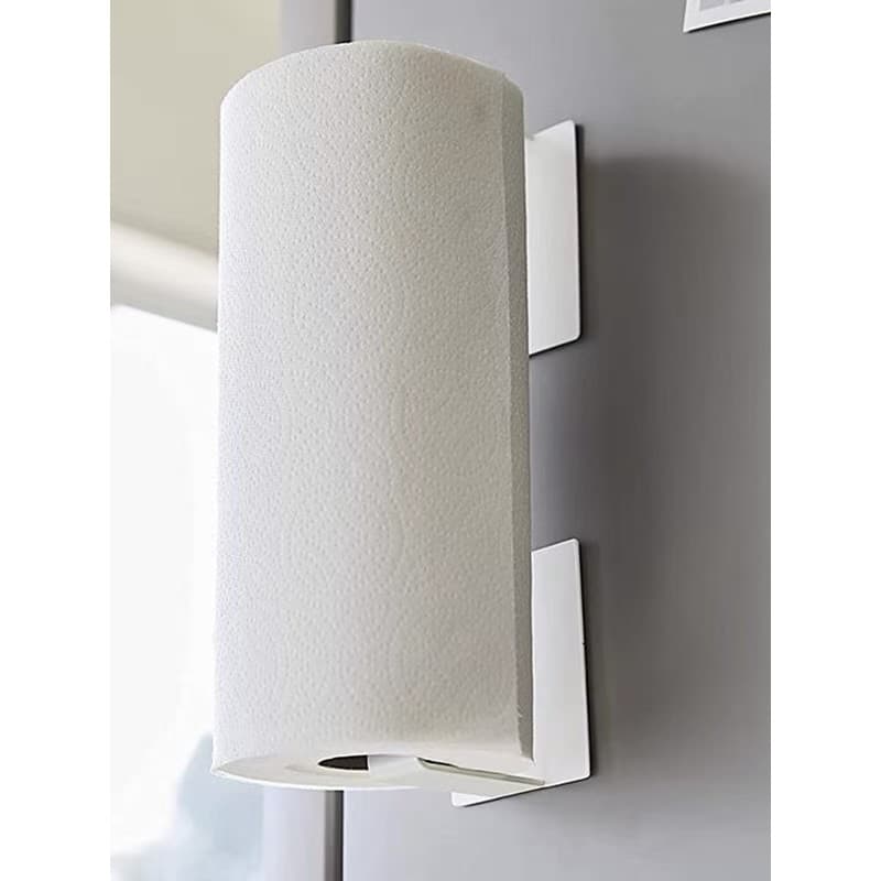 Simples fixado na parede cozinha suporte de tecido magnético sem perfuração High-End portátil geladeira lado magnético T