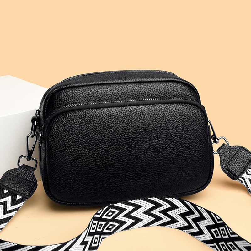 Novo estilo bolsa feminina estilo simples pequena bolsa quadrada feminina mensageiro moda leve All-Match bolsa de
