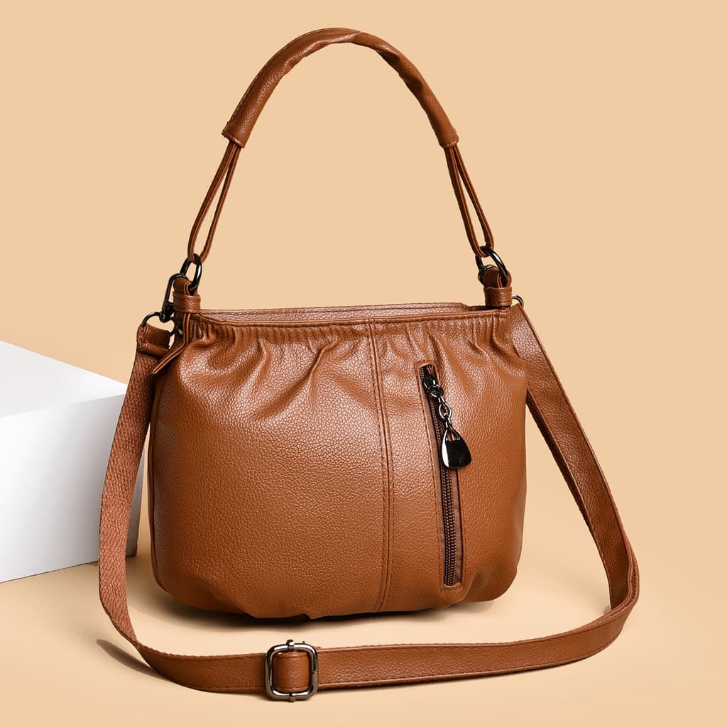 Novas senhoras bolsa Casual All-Match bolsa feminina ombro mensageiro saco pequeno moda simples mãe-em-
