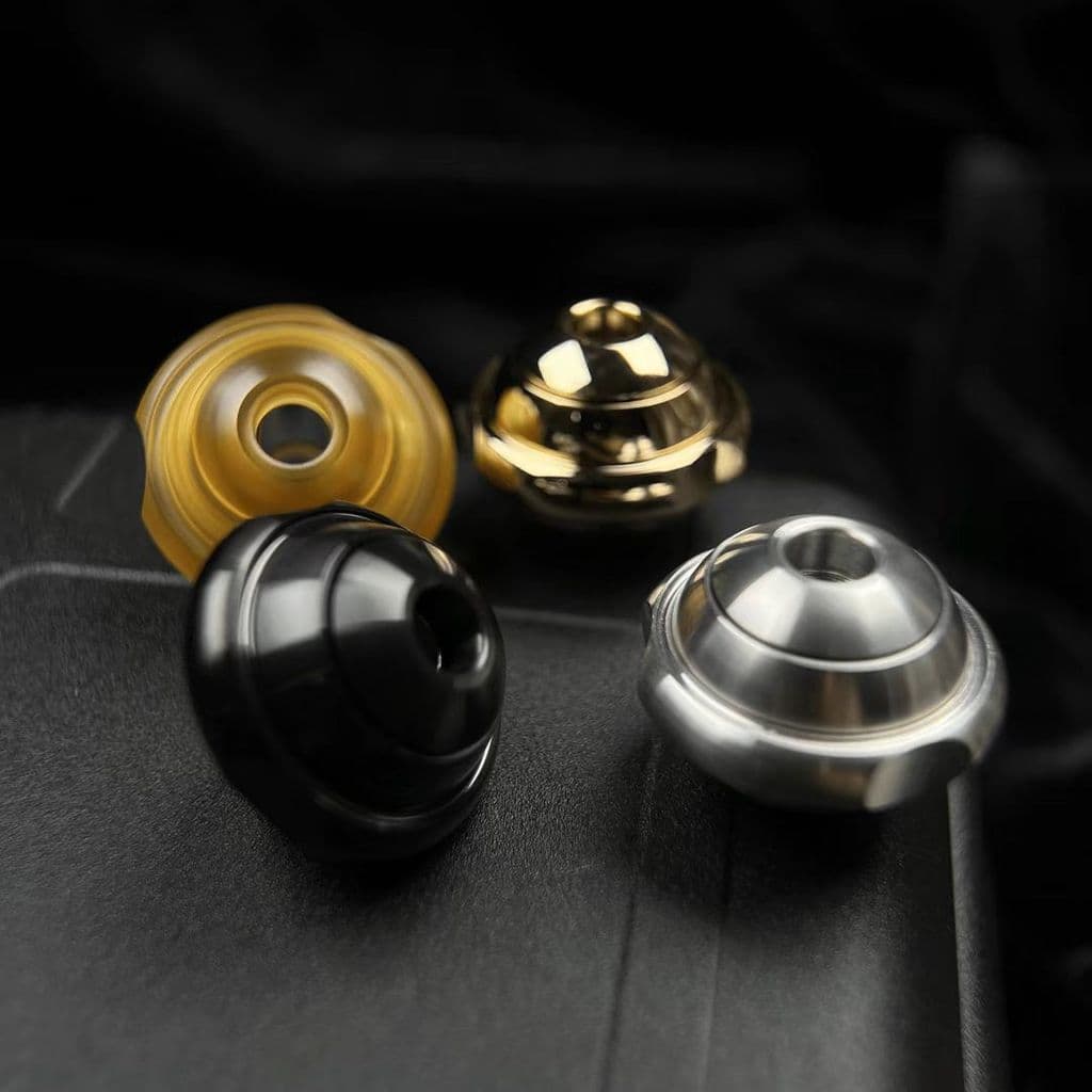 Pingente de faca planetária em aço inoxidável, EDC, spinner antiestresse moderno, brinquedo para alívio do estresse, pin