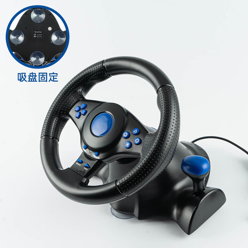 Volante de controle para jogos de corrida para Switch/Xbox/PS4/PS2/PS3/PC