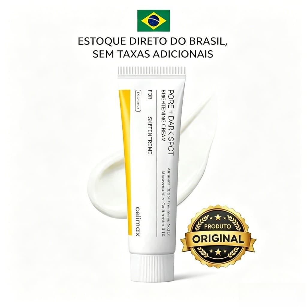CELIMAX Pore + Dark Spot Creme Iluminador 35ml-Cuidados Com A Pele Coreano-Hidratante facial