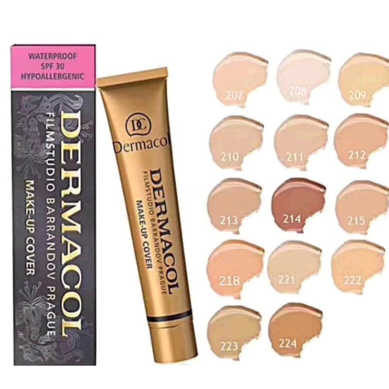 Dermacol DC Base Sadhas Primer para Acne, Maquiagem Cosmética à Prova d'Água FBTW