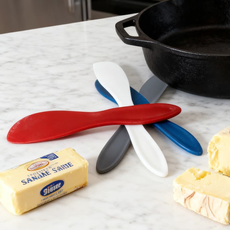 Espátula de cozimento de creme de plástico geléia torrada espátula bolo manteiga espátula utensílios