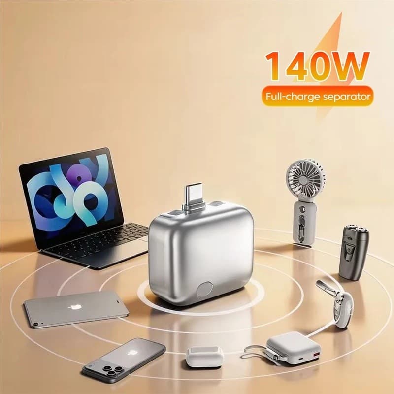 Mini Separador De Carga Completa De Inteligência 140W Protege A Proteção Contra Sobrecarga De Saúde Da Bateria Desligame