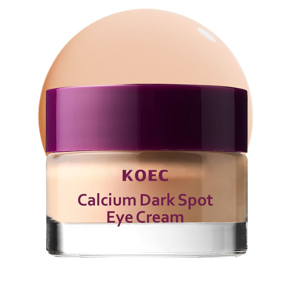 KOEC Cálcio Colágeno para Olhos 60un + Bastão de Essência Cálcio Volume Multi Bálsamo + Patches para Olhos