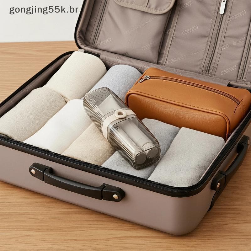 gon Estojo Transparente Para Escova De Dentes , Tamanho Compacto , Portátil , À Prova De Poeira , Viagens , Acampamento