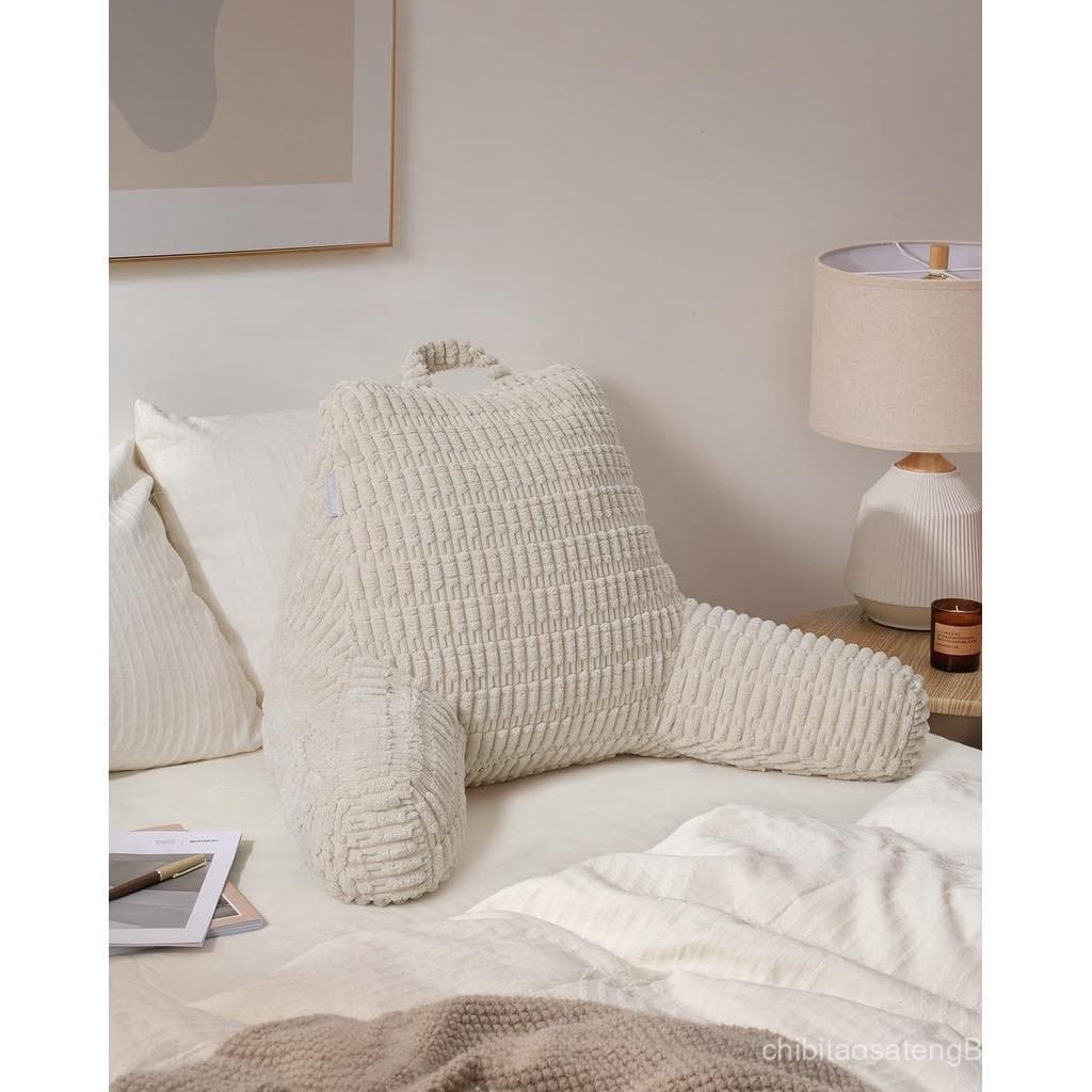Almofada de Leitura Blissful Diary, Almofada de Encosto com Espuma de Memória Fragmentada para Adultos e Crianças, Proje
