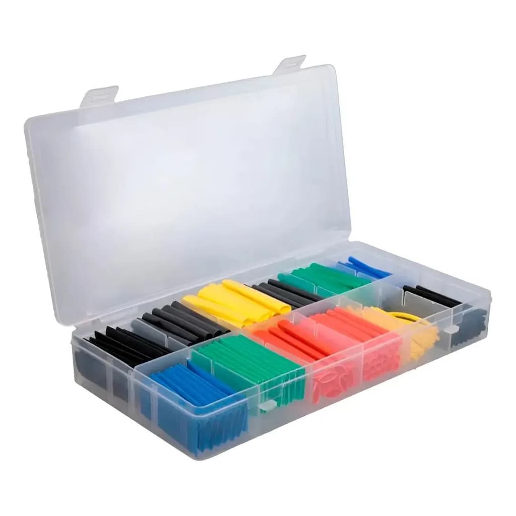 Tubos Isolantes Termorretráteis Kit 280 Pcs P Fios E Cabos