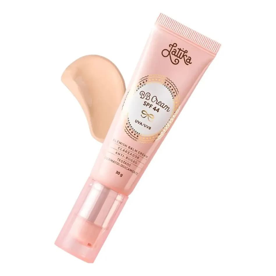 Bb Cream Fps 44 Clareador Latika Otima cobertura