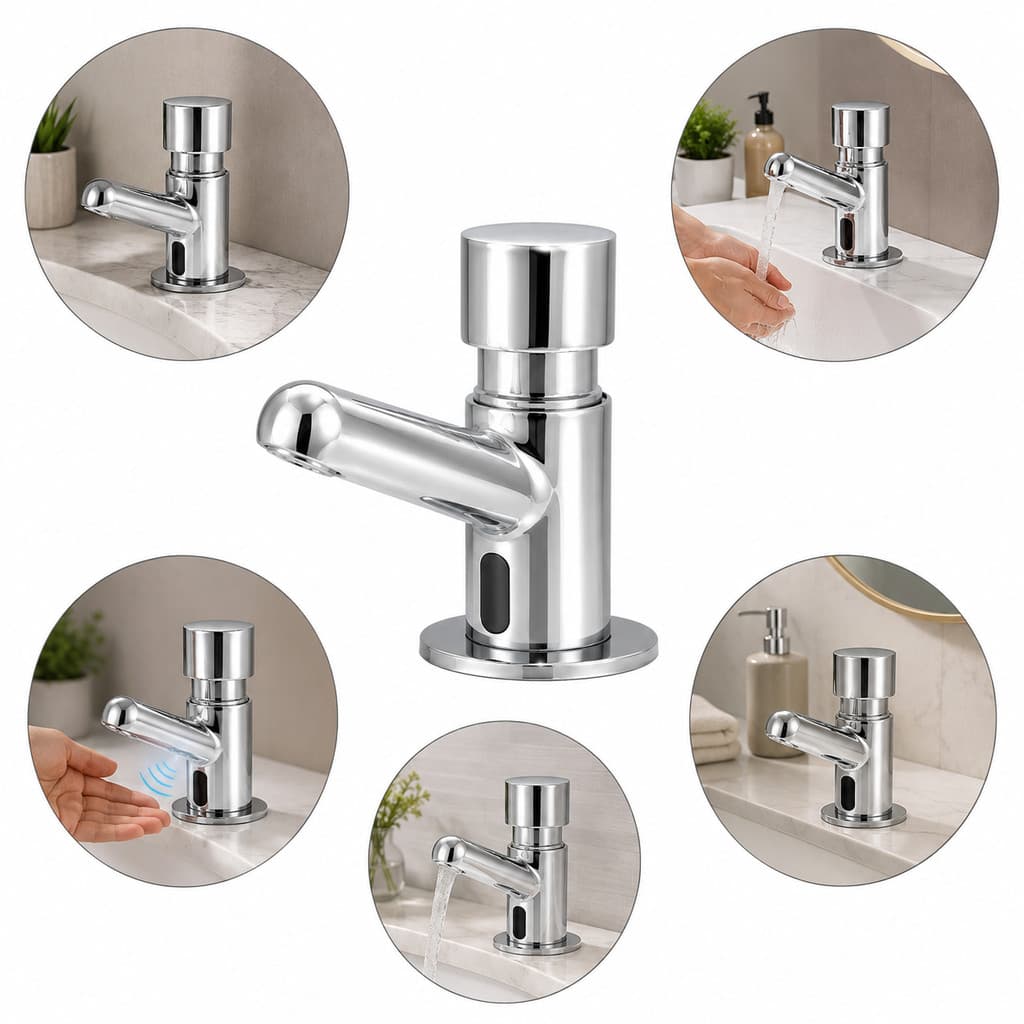 Ducha Higiênica Completa Banheiro lavatório Abs Branca 1/4 V
