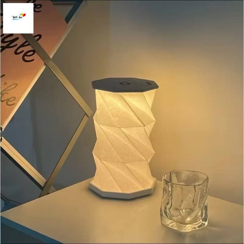 Lâmpada De Acampamento Dobrável USB De 3 Cores-Luz Portátil Para Exterior