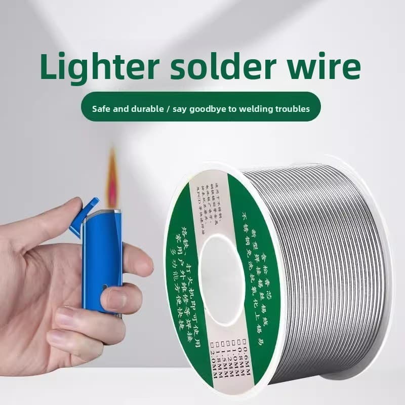 Fio de solda multifuncional de aço inoxidável, bateria de ferro de cobre doméstica, ferro de solda elétrico, reparo de f