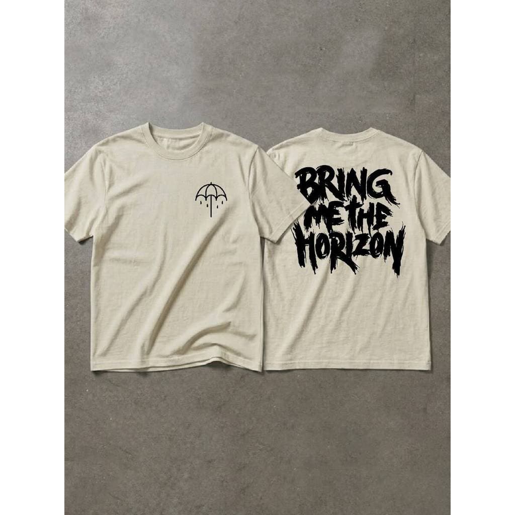 Camiseta Banda De Rock Bring Me The Horizon Metal Moderno Camisa