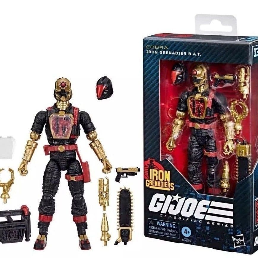 [Hasbro] GIJOE Forças Especiais de 6 polegadas No 134 Aço BAT Pronto Estoque Caixa Padrão Imprensa Remessa
