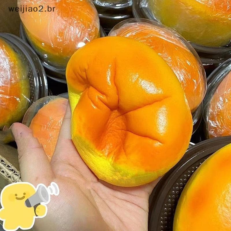 weijiao2 . BR Brinquedo Criativo Para Bolo Cozido No Vapor , Aumento Lento , Alívio Do Estresse , Descompressão , Presen