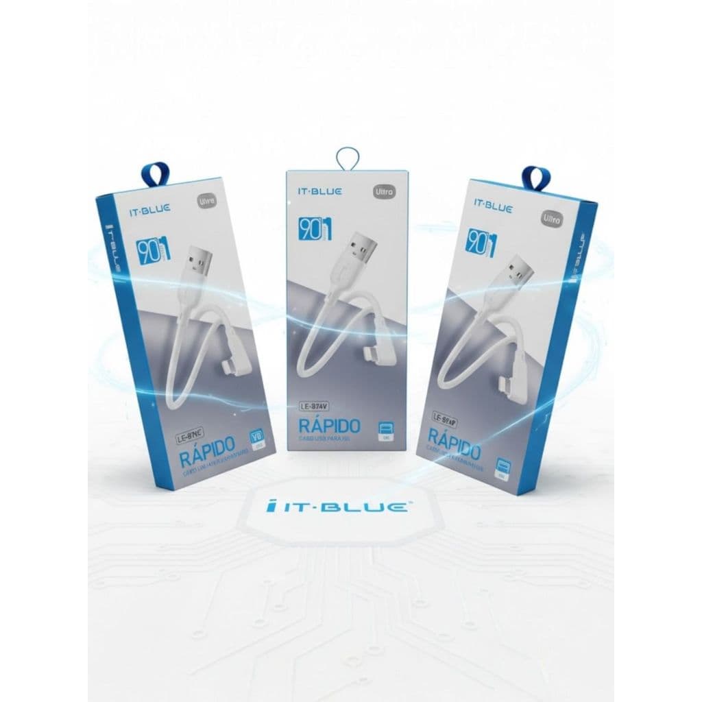 cabo it-blue design 90 graus todas as entradas le-847 ultra rapido