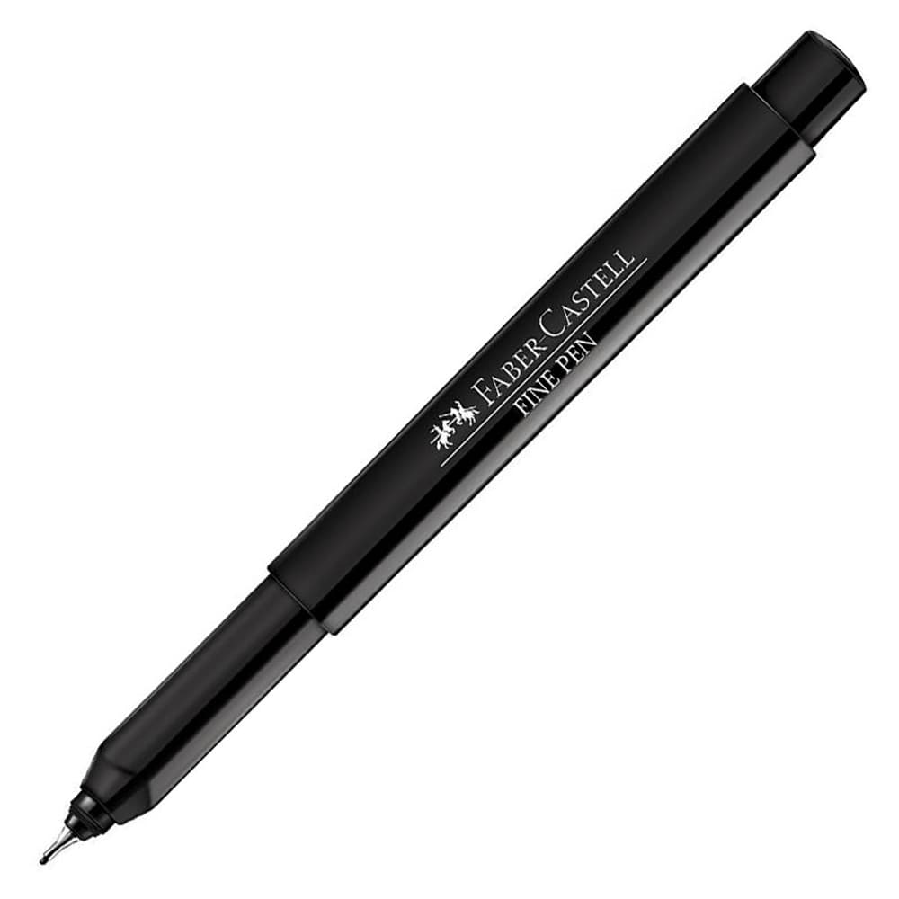 Caneta hidrográfica Fine Pen Preto FPB/PRZF\357799 Faber-Castell