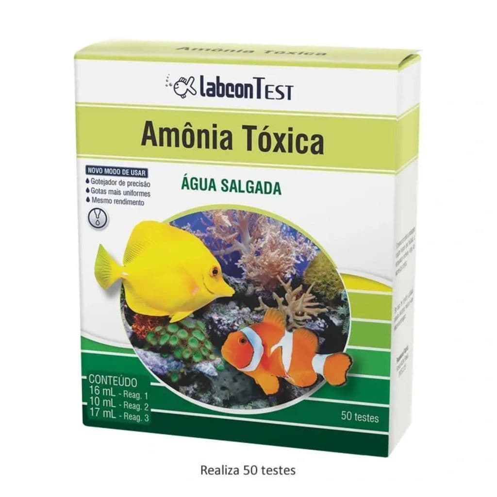 ALCON TESTE AMMONIA TOXICA SALGADA