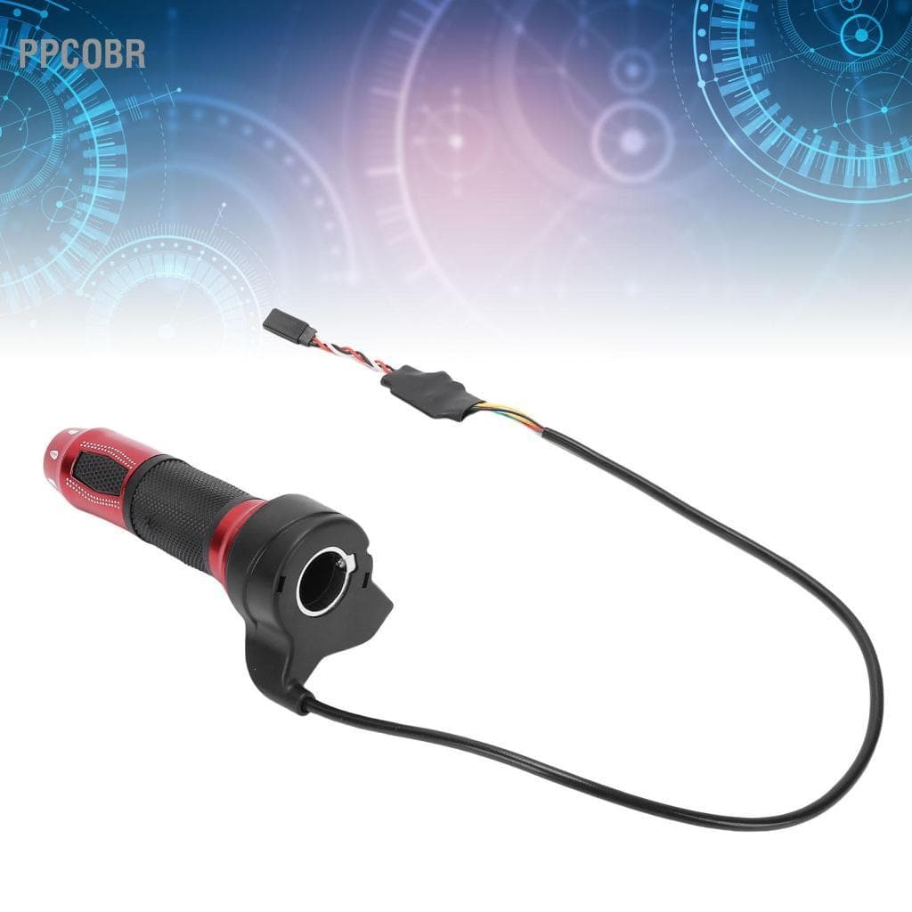 Ppcobr Alavanca do acelerador do propulsor subaquático de liga de alumínio de alta sensibilidade para PWM ESC sem escova