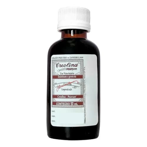 Creolina Pearson 50ml Desinfetante Germicida Uso Veterinário