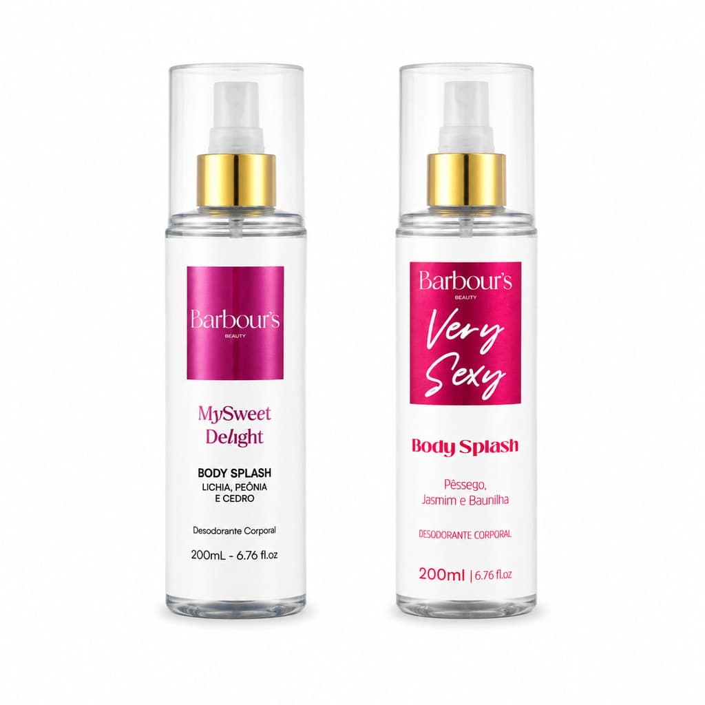Kit 2 Colonia Corporal Barbours Feminino 200ml