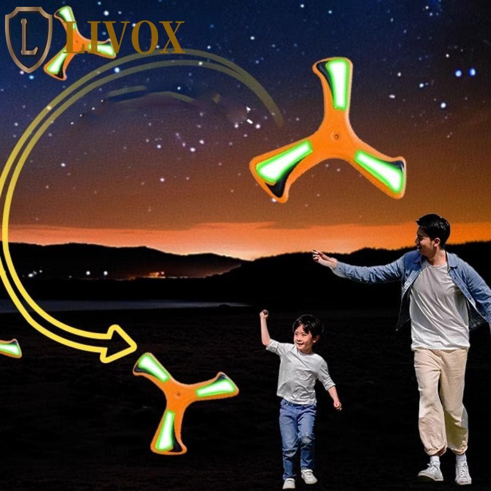 LIVOX Bumerangue Em Forma De V , Captura Rápida Profissional , Brinquedo Boomerang Voador , Interativo