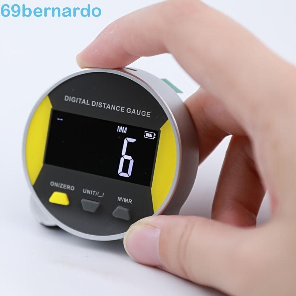 Fita Métrica Eletrônica BERNARDO , Telêmetro Digital De Alta Precisão Com Display LCD , Medidor De Distância Portátil