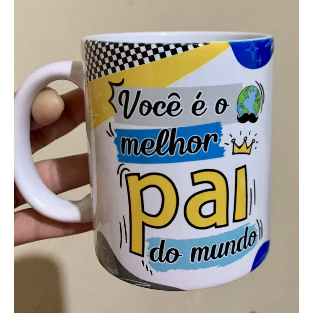 Caneca personalizada - você é o melhor pai do mundo