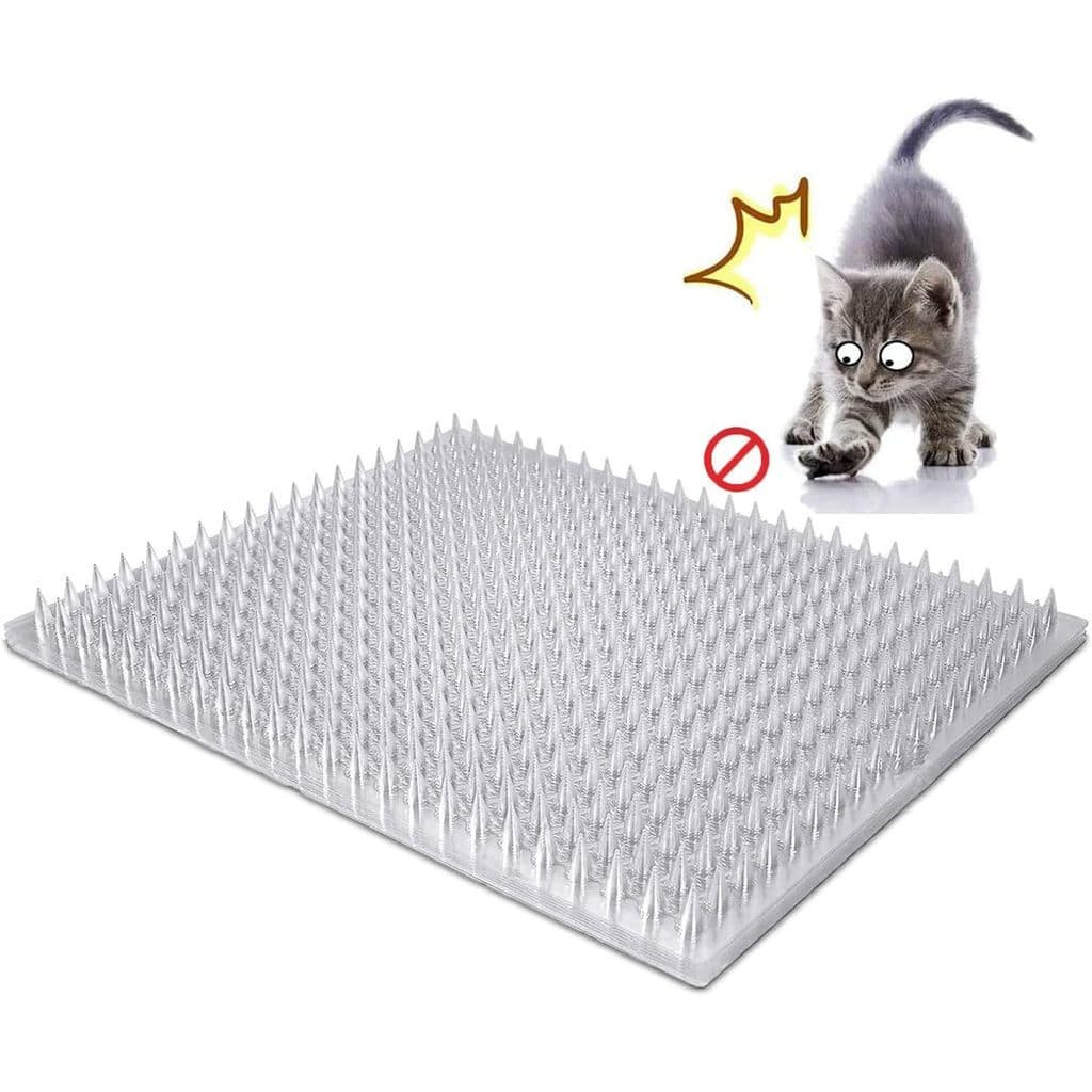 PET Plástico Transparente Anti-Gato Facada Prego Rede Anti-Gato Varanda Sofá PET Isolamento Facada Tapete Jardinagem Flo