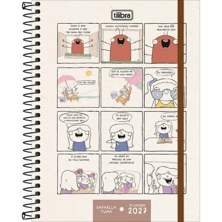 Agenda Planner Rafa Tuma 2027 Tilibra