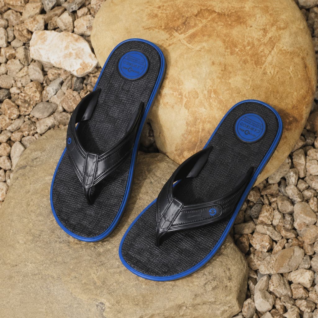Chinelo Masculino Cartago Adulto Confortável De Dedo Leve Macio Para Uso Diário Casual