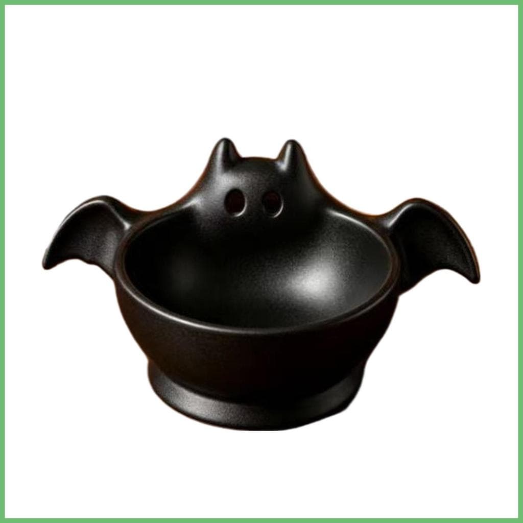Halloween Morcego Tigela De Doces Bonito Trinket Organizador De Armazenamento Prato Para Festa Entrada Mesa kouzxbr