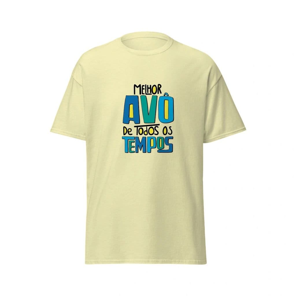 Camisa masculina Dia dos Avós Melhor Avô de Todos os Tempos