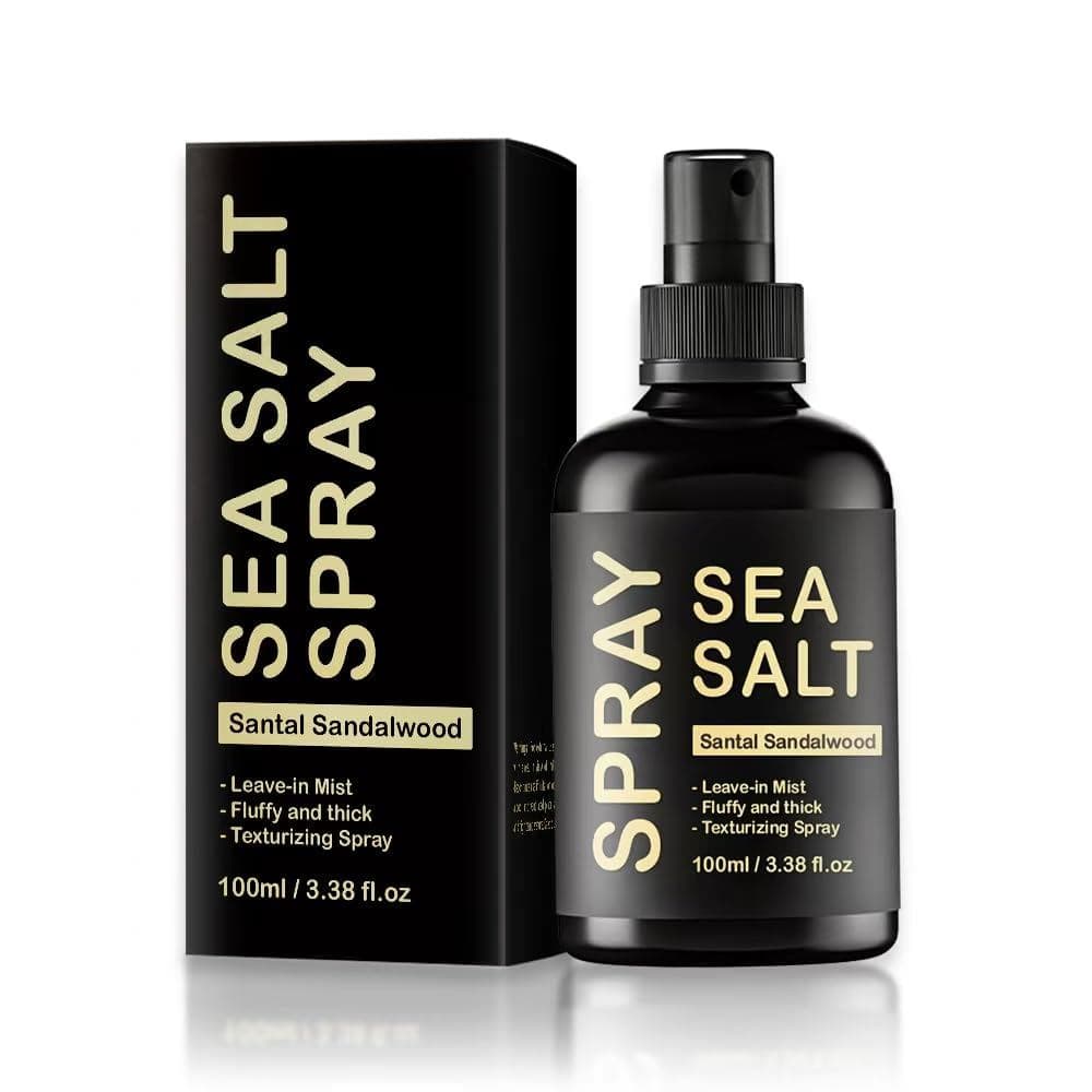 Spray de Sal Marinho KOE para Homens, Otimiza, Texturiza e Eleva. Spray de Sal Marinho com Queratina para Cabelos Cachea