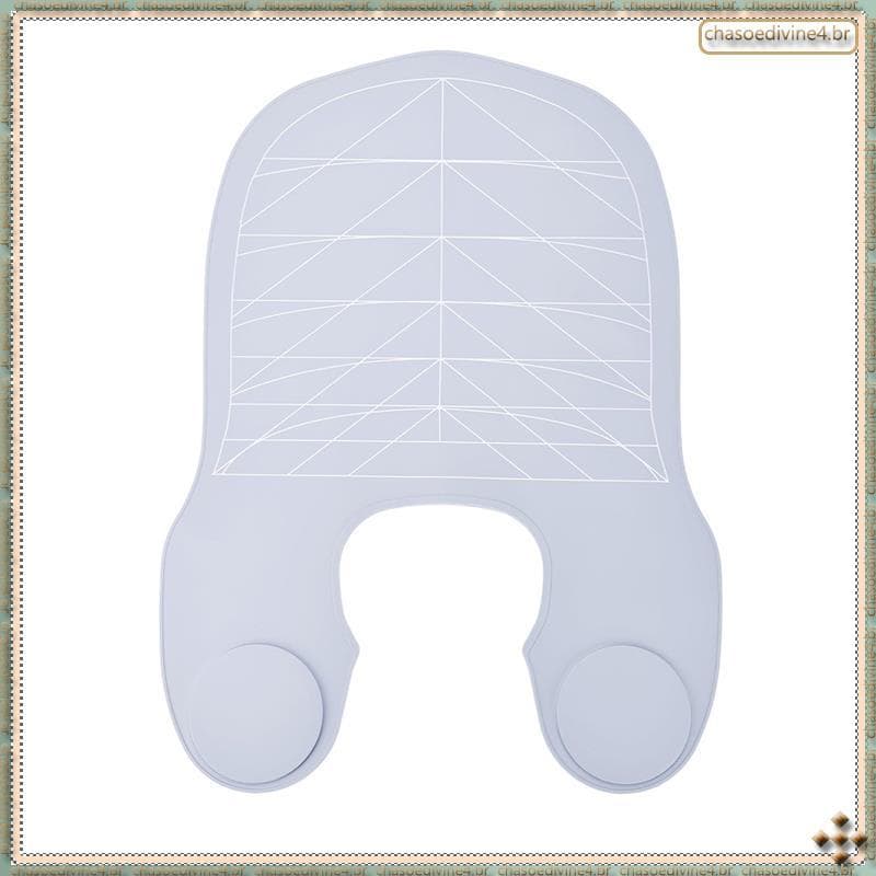 [Ykr] Capa Listrada Para Corte De Cabelo À Prova D'água , 1 Peça , Gola De Silicone , Salão De Cabeleireiro , Almofada