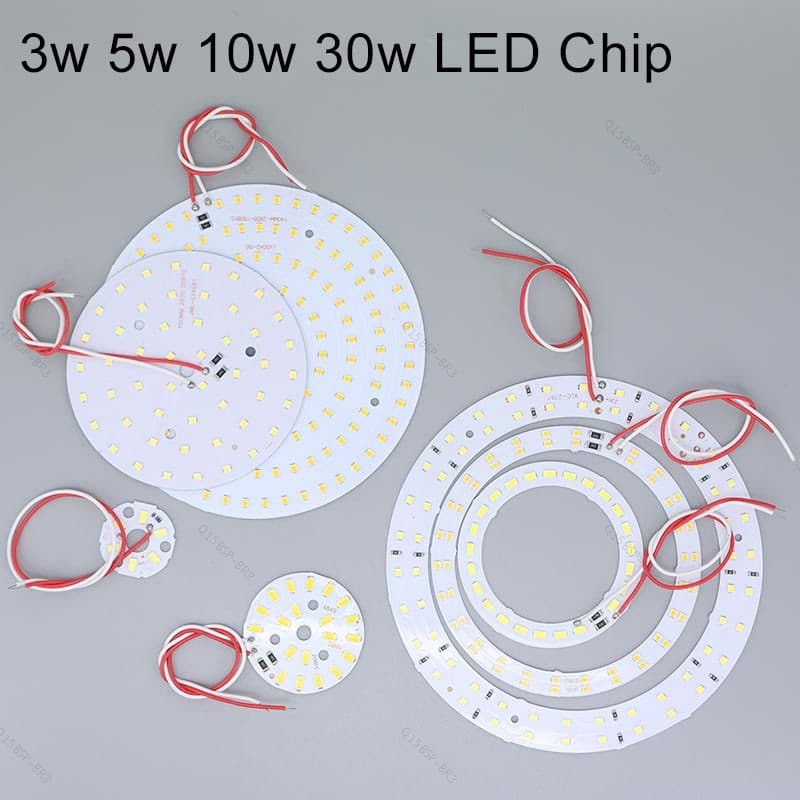 Placa De Contas De Lâmpada Colorida LED 5V 5V 3W 5w 10w 30w Amarelo Quente Branca Luzes Noturnas Fio Redonda Fonte De Tr