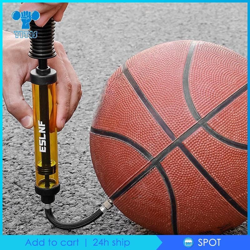 [Yitis] Bomba De Bola Portátil Inflador De Durabilidade De Inflação Rápida Para Bolas Esportivas De Basquete , Futebol ,