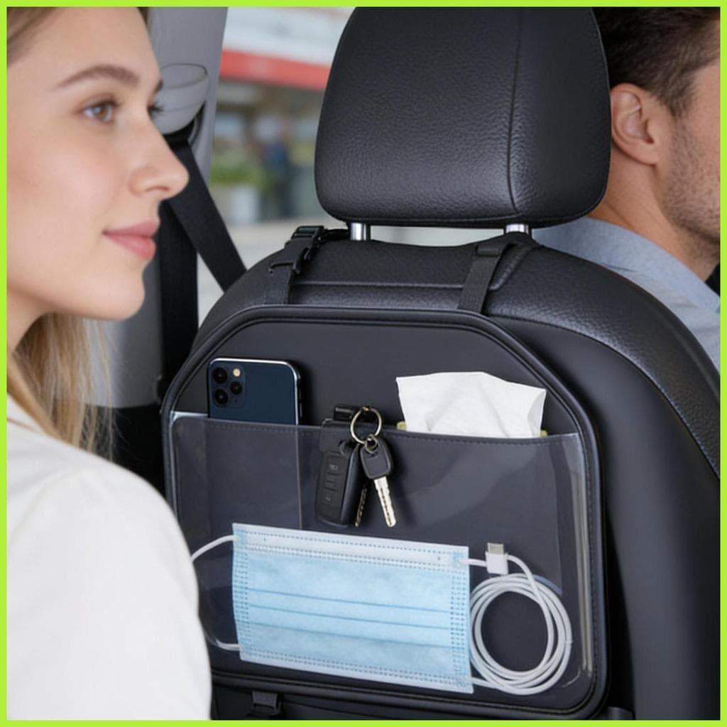 Suporte Para Tablet De Carro , Bolsa De Armazenamento Assento Organizador Traseiro Caminhão , Van , Viagem De Estrada ,