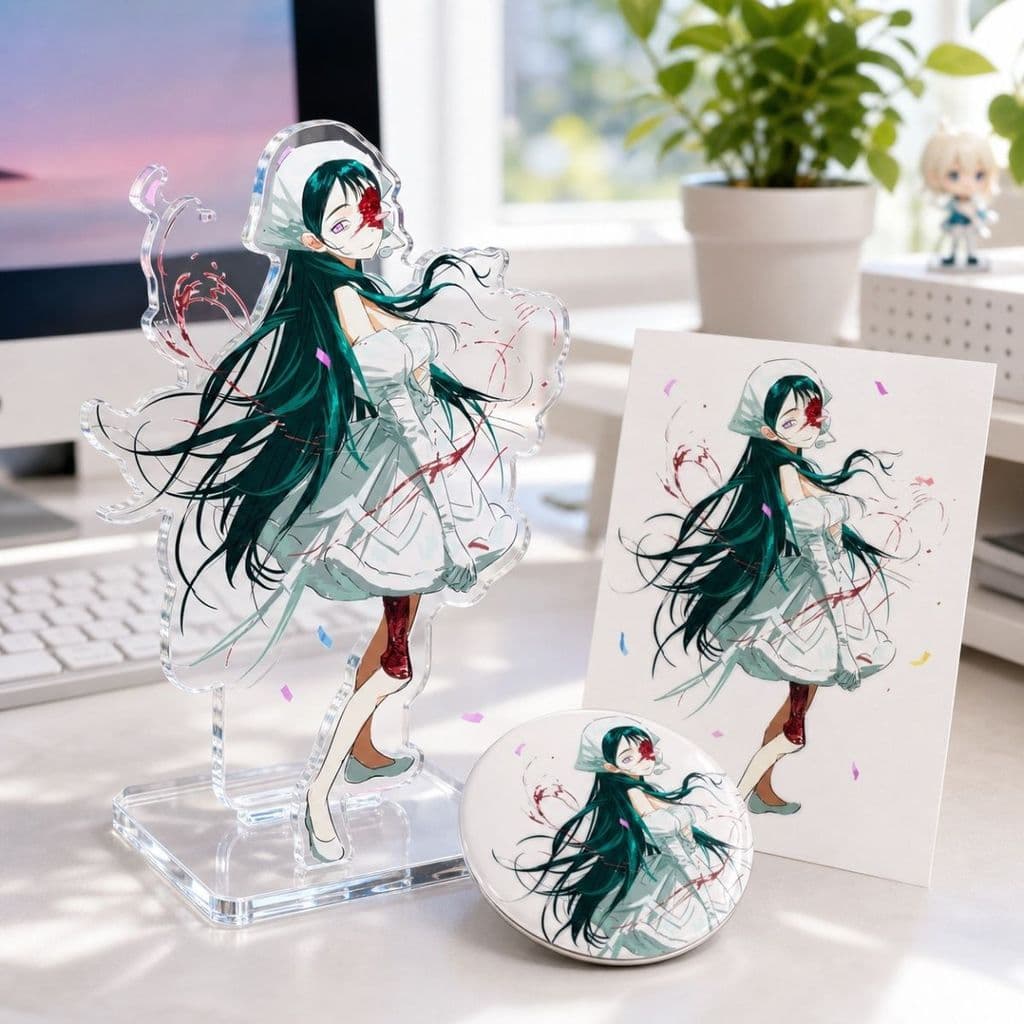 Sua Acrílico Suporte Figura Exibição Anime Bens Chaveiro Coleção Mesa Decoração Ornamento Acessórios Alienígena Palco Am