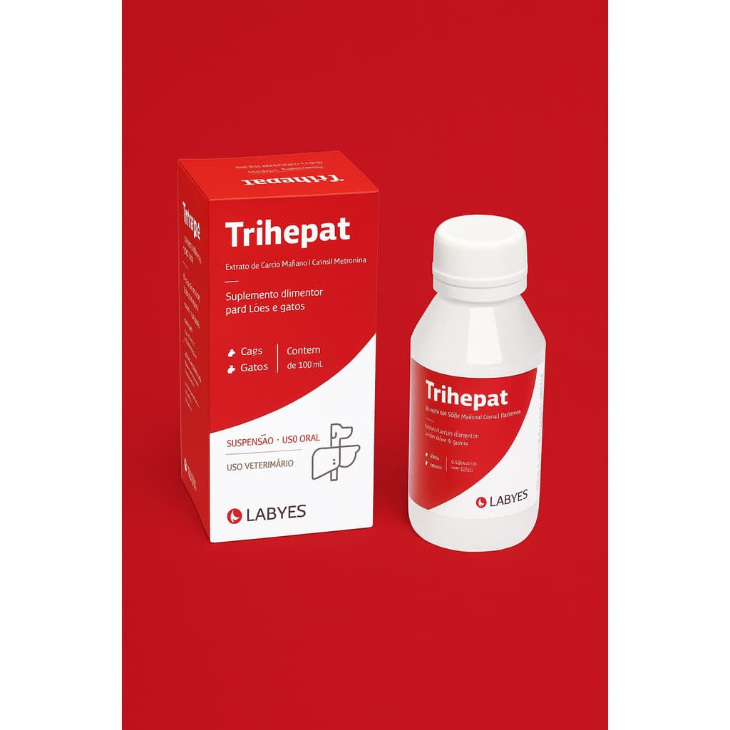 TRIHEPAT SUPLEMENTO SUSPENSAO USO ORAL LABYES 100ML
