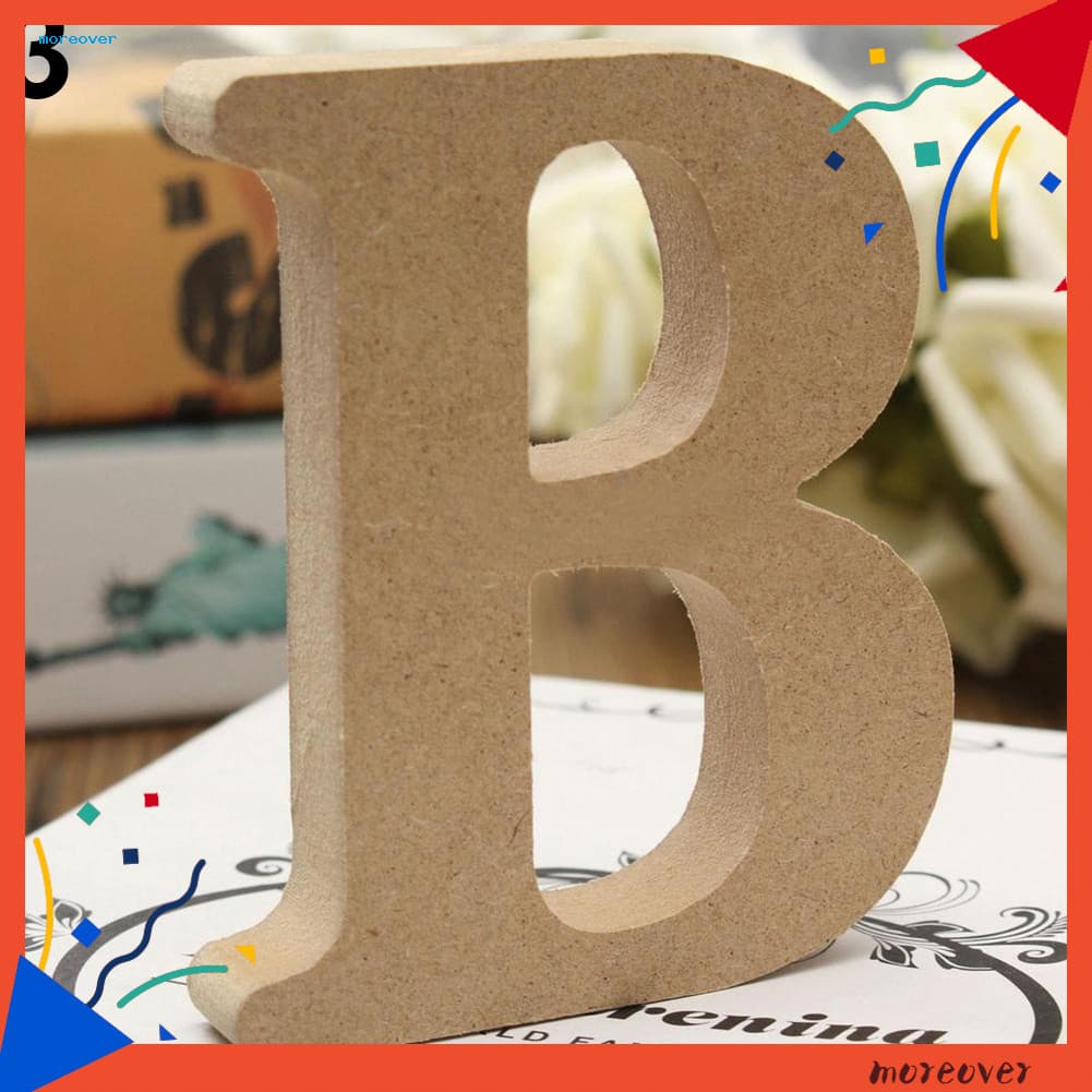 Mais Autônomo Letras De Madeira Az Alfabeto Pendurado Decoração De Festa Em Casa De Casamento