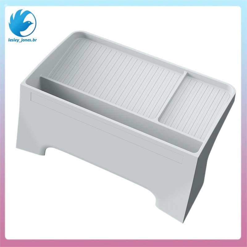 [lesley_jones.br] Bandeja De Armazenamento Do Painel Tela De Exibição Carro Traseira Silicone Caixa Organizador De Para